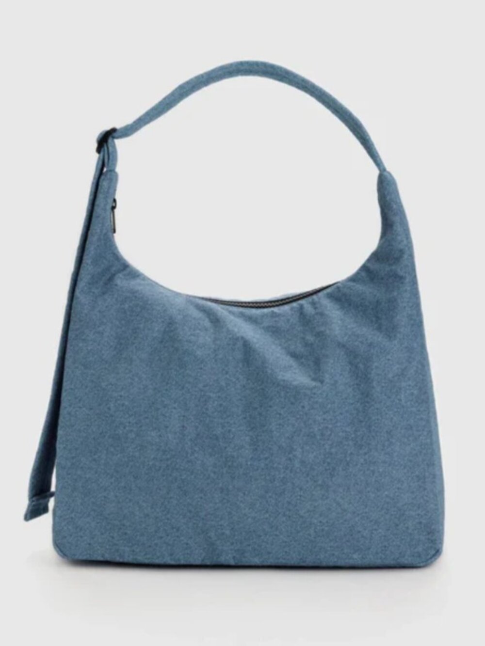 BAGGU Digital Denim Nylon Shoulder Bag